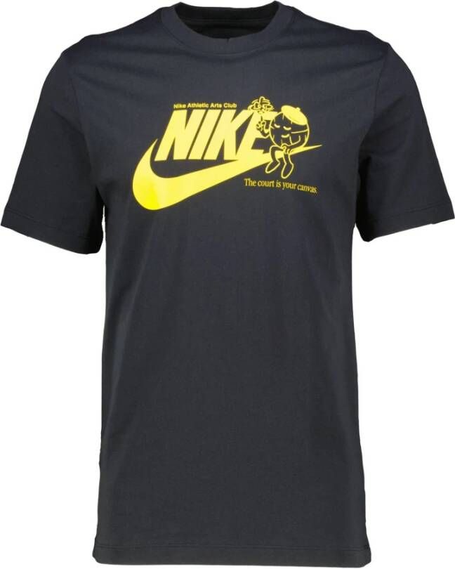 Nike Sportkleding T-shirt Fb9796 010 Zwart Heren