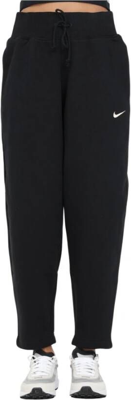 Nike Sportswear Phoenix Fleece 7 8-joggingbroek met hoge taille en rondingen voor dames Zwart