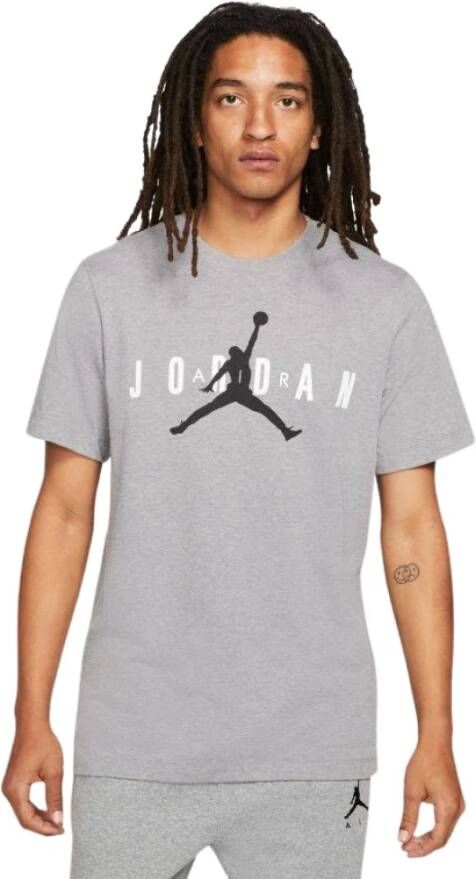 Jordan Carbon Heren Air Logo T-shirt Gray Heren - Foto 4