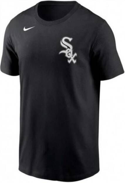 Nike Chicago White Sox Wordmark Tee Black Heren