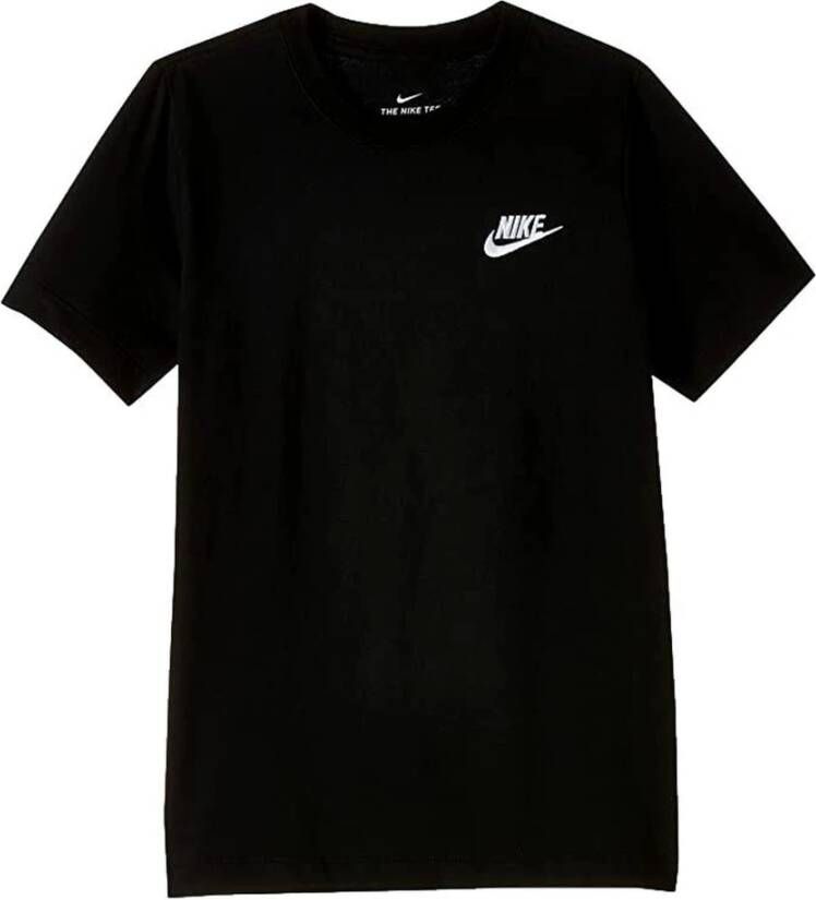Nike Stijlvolle Heren T-Shirts Collectie Zwart Heren