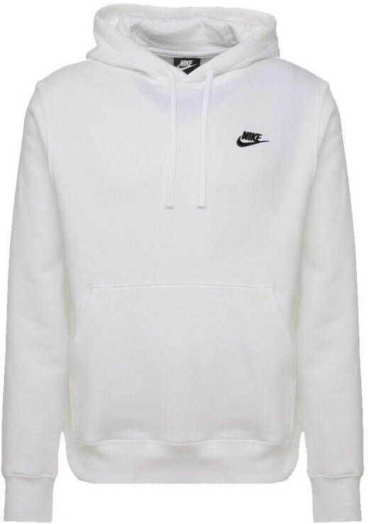 Nike Sportswear Fleece Hoodie White Dames