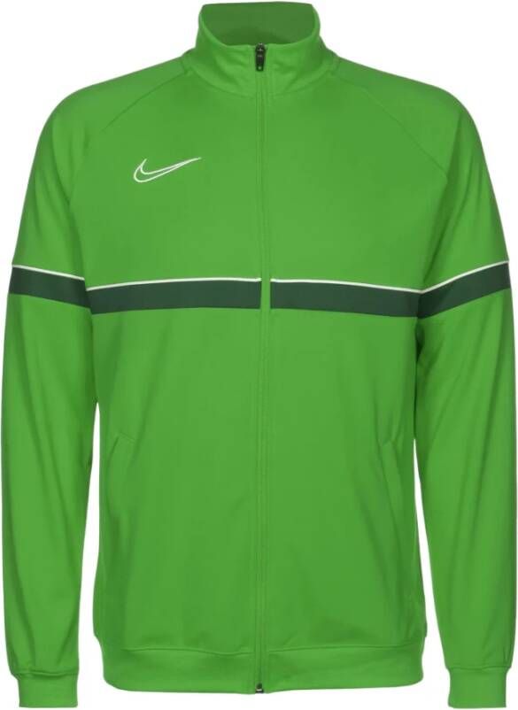 Nike "Sweatshirt met rits en Dri-FIT technologie" Groen Heren