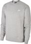 Nike Sportswear Club Fleece Herentop met ronde hals Grijs - Thumbnail 1