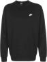 Nike Sportswear Club Fleece Sweatshirt met ronde hals voor dames Zwart - Thumbnail 6