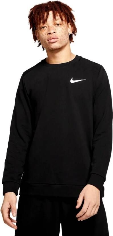 Nike Dri-FIT Trainingsshirt met ronde hals voor heren Zwart