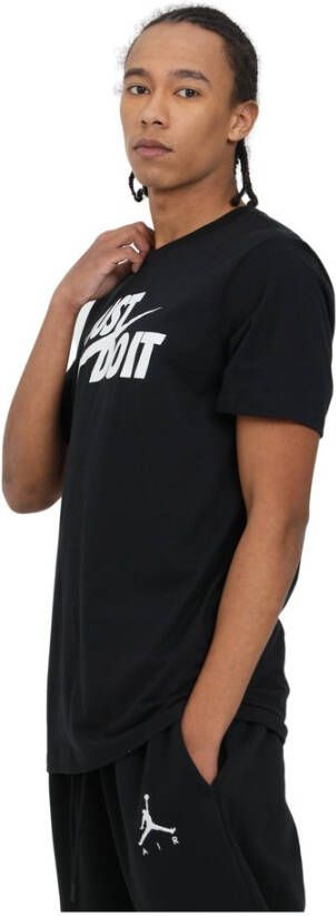 Nike T-Shirt Zwart Heren