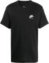 Nike Sportswear Club T-shirt T-shirts Kleding black black white maat: XXL beschikbare maaten:S M L XL XXL - Thumbnail 3