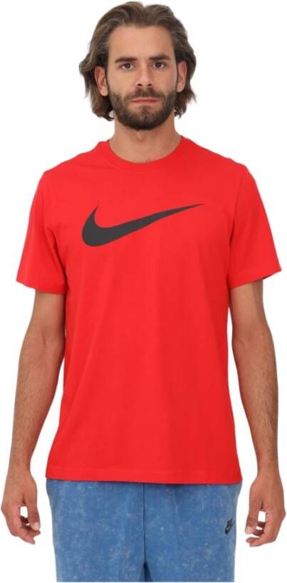 Nike T-shirts and Polos Rood Heren
