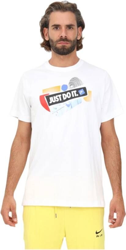Nike T-shirts and Polos White Wit Unisex