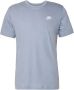 Nike Sportswear Club T-shirt voor heren Blauw - Thumbnail 2