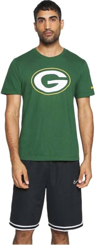 Nike T-Shirts Groen Heren
