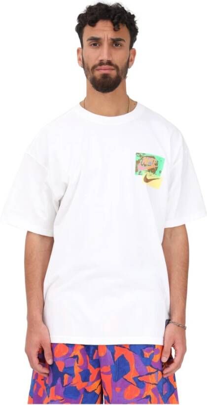 Nike Sportswear Max90 T-shirt voor heren Wit