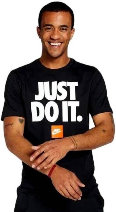 Nike Sportswear Tee Zwart T-shirt Black Heren