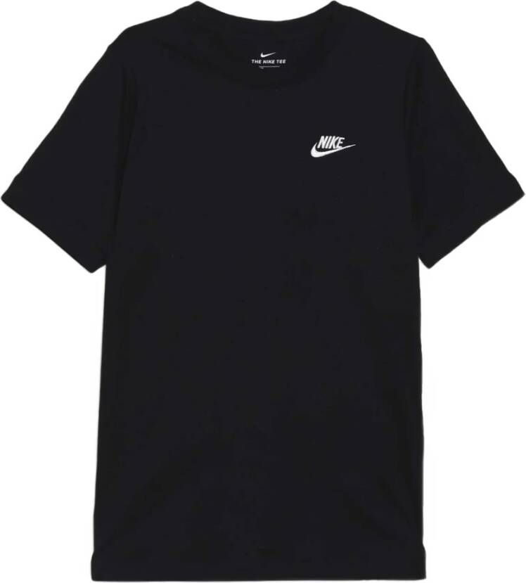 Nike Sportswear T-shirt T-shirts Kleding black white maat: 158 beschikbare maaten:XS S 137 147 158 170
