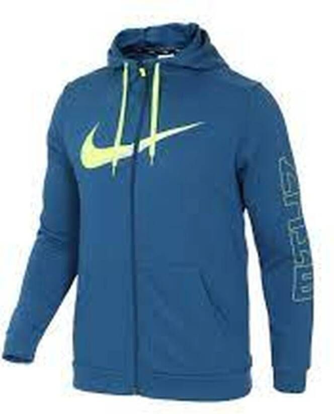 Nike Total Max Uptempo Hoodie Blauw Heren