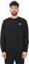 Nike Sportswear Club Fleece Sweatshirt met ronde hals voor Zwart - Thumbnail 1