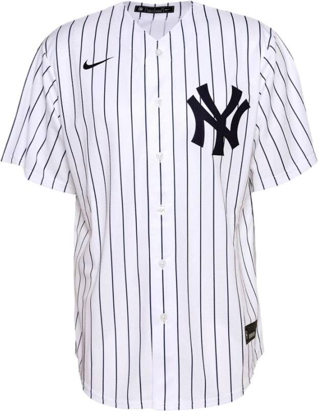 Nike MLB Yankees Official Replica Home T770 Wit Heren