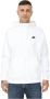 Nike Sportswear Club Fleece Full-zip Hoodie Hooded vesten Kleding white white black maat: L beschikbare maaten:L XL XXL - Thumbnail 6