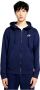 Nike Sportswear Club Fleece Hoodie met rits voor heren Blauw - Thumbnail 5