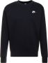 Nike Sportswear Club Fleece Sweatshirt met ronde hals voor Zwart - Thumbnail 7