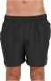 Nike "Zwarte Beachwear Shorts met Swoosh Print" Zwart Heren - Thumbnail 2