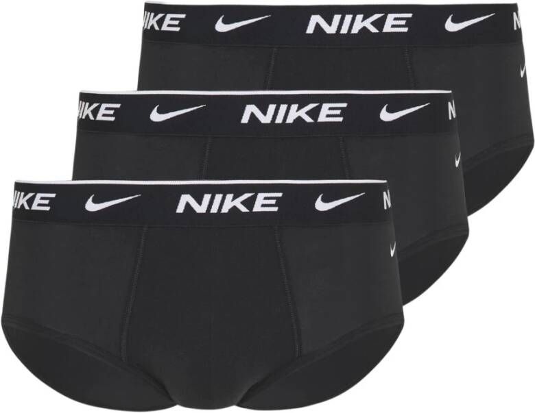 Nike Zwarte Heren Briefs Set Zwart Heren
