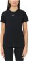 Nike Zwarte Katoenen T-Shirt voor Vrouwen Zwart Dames - Thumbnail 4