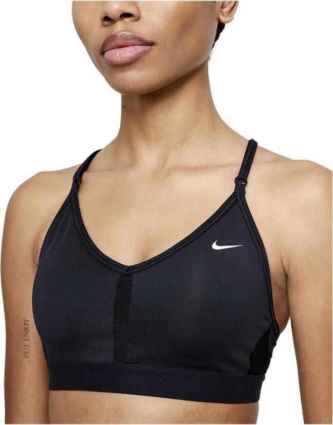 Nike "Zwarte Top Sport voor Vrouwen Cz4456" Zwart Dames