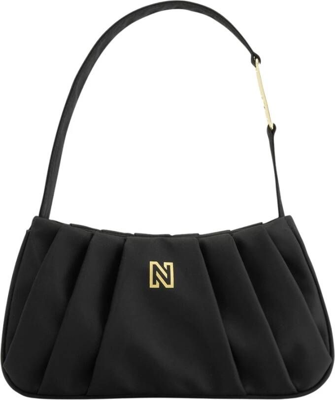 Nikkie Riem Glamoureuze Slider Taille Riem Black Dames