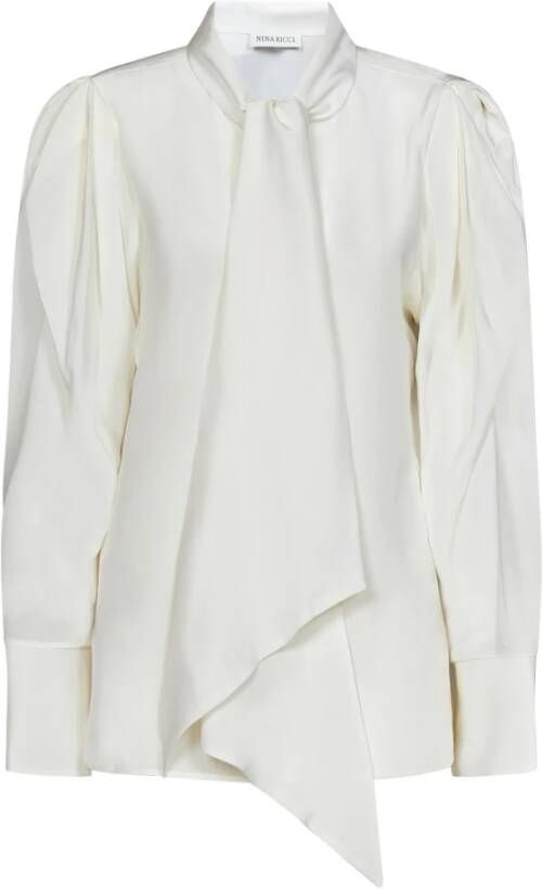 Nina Ricci Witte Topkleding voor Dames Aw23 White Dames