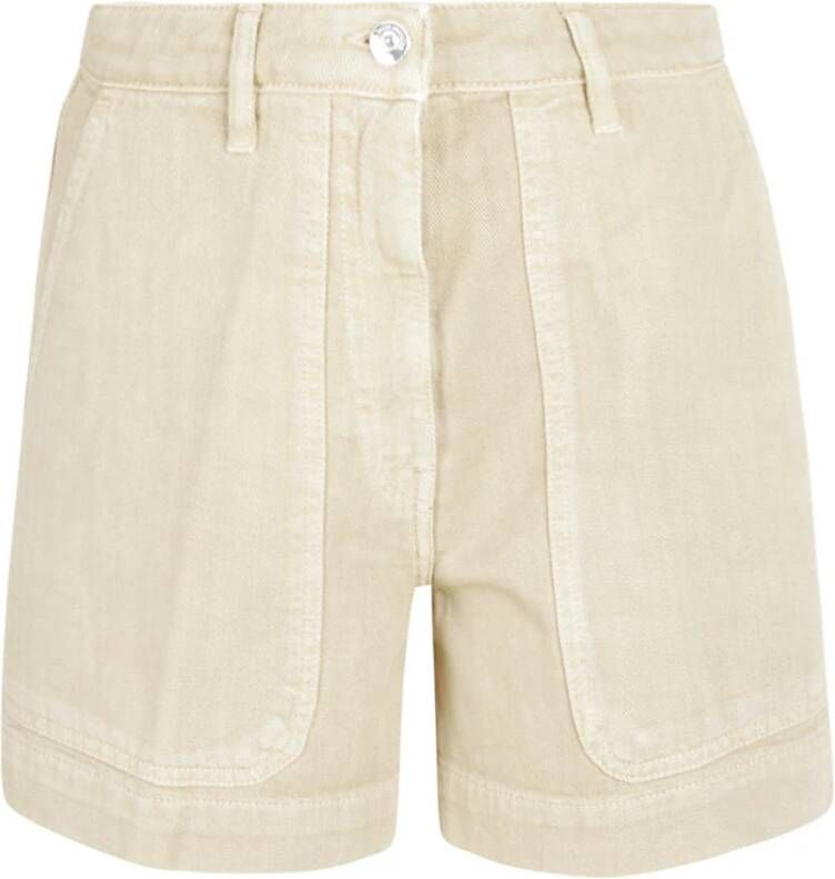 Nine In The Morning Beige Shorts voor Dames Beige Dames