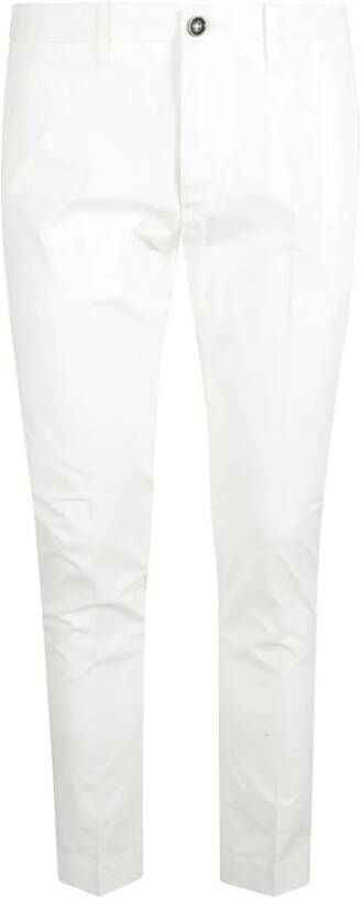 Nine In The Morning Slim-fit Trousers White Heren