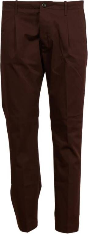 Nine In The Morning Broek Bruin Heren
