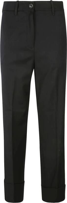 Nine In The Morning Broek Zwart Dames