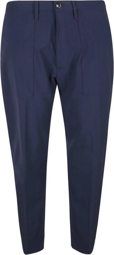 Nine In The Morning Chinos Blauw Heren
