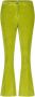 Nine In The Morning Elegante Corduroy Broek Groen Dames - Thumbnail 1
