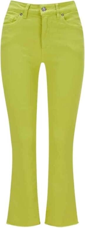 Nine In The Morning Flared Jeans Groen Dames
