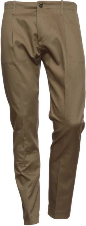 Nine In The Morning Fw22 Fl108 Fold Olive Negen: In de: ochtend Groen Heren