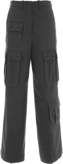 Nine In The Morning Grijze Broek voor Dames Aw23 Grijs Dames