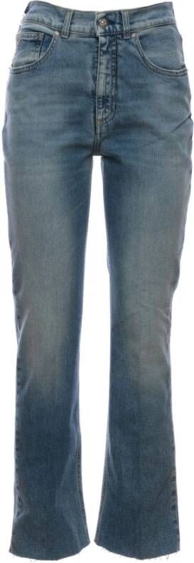 Nine In The Morning Rechte jeans Blauw Dames