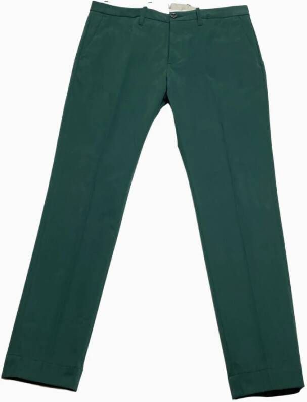 Nine In The Morning Slim-fit broek Groen Heren
