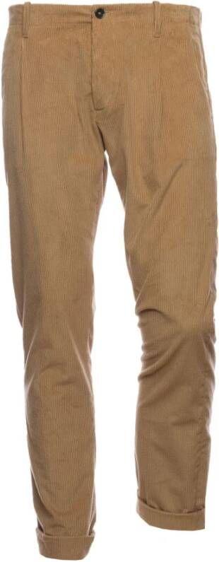 Nine In The Morning Slim-fit Trousers Beige Heren
