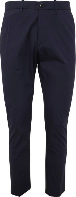 Nine In The Morning Slim-fit Trousers Blauw Heren