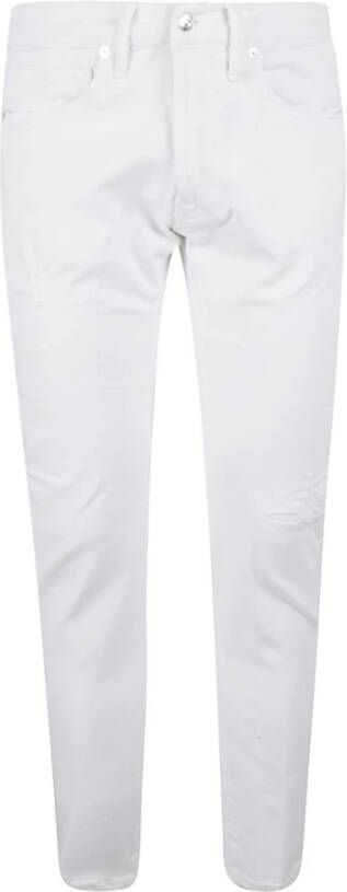 Nine In The Morning Slim-fit Trousers White Heren