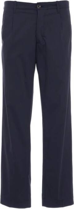 Nine In The Morning Trousers Blauw Heren