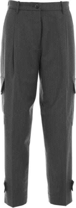 Nine In The Morning Trousers Grijs Dames