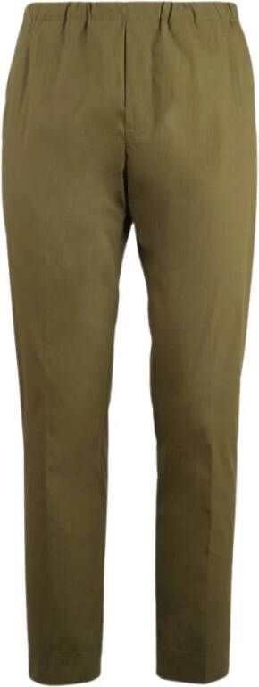 Nine In The Morning Trousers Groen Heren