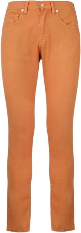 Nine In The Morning Trousers Oranje Heren