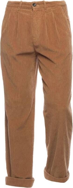 Nine In The Morning Wide Trousers Beige Heren